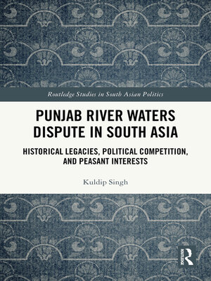 cover image of Punjab River Waters Dispute in South Asia